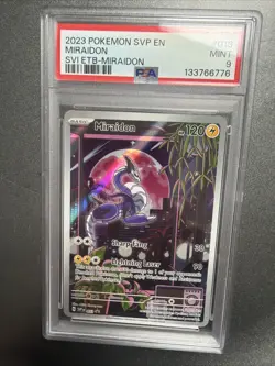 PSA - 2023 POKEMON SVP EN-SV BLACK STAR PROMO #013 MIRAIDON - Image 1