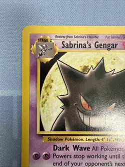 Sabrina's Gengar 29/132 Non-Holo Rare - Gym Challenge VINTAGE 2000 Pokemon TCG - Image 2