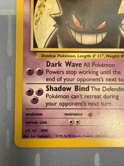 Sabrina's Gengar 29/132 Non-Holo Rare - Gym Challenge VINTAGE 2000 Pokemon TCG - Image 5