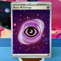 Basic Psychic Energy - SVE 005 - Cosmos Holo - TWO SWIRLS - 151 - EN - Pokemon - Image 1