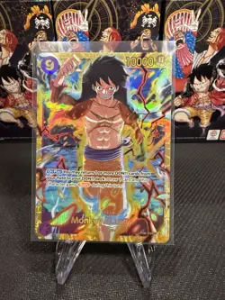 OP09-119 Monkey D. Luffy SEC - One Piece Card Game Emperors in the New World - Image 1