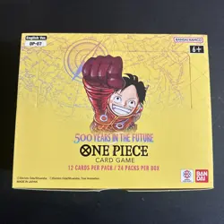 One Piece 500 Years In The Future Booster Box OP-07 NO WRAP DIRECT FROM BANDAI! - Image 1