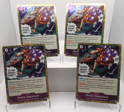 Divine Departure Playset - OP13-076 x4 - Carrying On His Will - One Piece TCG - Image 1