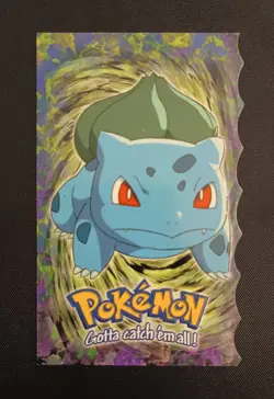 Die Cut Bulbasaur #01 Topps Pokemon First Movie Card 1999 - Image 1