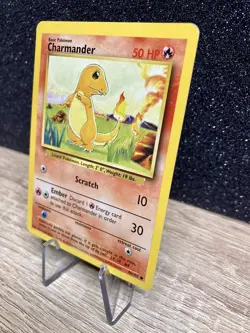 Charmander 46/102 ~ LP+ [Base Set Unlimited] Vintage 1999 -WotC- Pokemon Card - Image 2