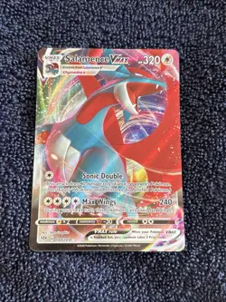 Salamence VMAX 144/189 Ultra Rare SWSH03: Darkness Ablaze Pokemon Card - Image 1