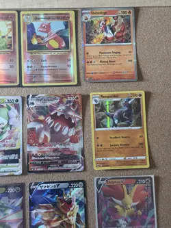 12x Vintage Base Set Pokemon Card Lot Charmander Charizard Evolutions V Ex Holo - Image 3