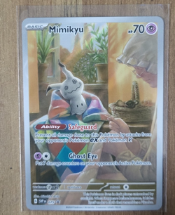Pokemon TCG Mimikyu 075 SV: Scarlet & Violet Paldean Fates Black Star Promo Card - Image 2