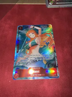 Nami OP01-016 Parallel Alt Art Romance Dawn One Piece Card English - Image 1