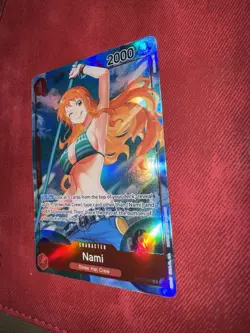 Nami OP01-016 Parallel Alt Art Romance Dawn One Piece Card English - Image 2