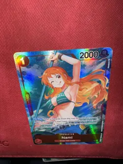 Nami OP01-016 Parallel Alt Art Romance Dawn One Piece Card English - Image 4