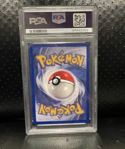 Pokemon Machamp Holo Card Base Set 008/102, 1st Edition, Shadowless, PSA 6 - Image 2