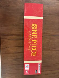 One Piece 1st Anniversary Set English Version, Inc Cards, Sleeves, & Playmat. - Image 1