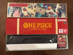 One Piece 1st Anniversary Set English Version, Inc Cards, Sleeves, & Playmat. - Image 3