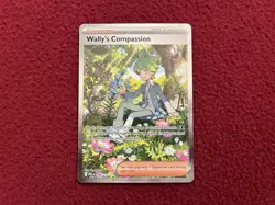 Pokemon Wally's Compassion SIR 186/132 Mega Evolution Trainer Card NM/MT - Image 2