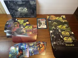 Parker Brothers Star Wars CCG Box Only Premiere Some Cards Mini Poster Lot Vader 73000403607 - Image 1