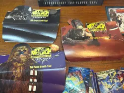 Parker Brothers Star Wars CCG Box Only Premiere Some Cards Mini Poster Lot Vader 73000403607 - Image 5