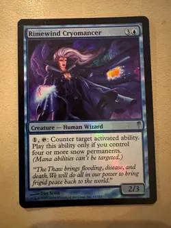 MTG - Rimewind Cryomancer FOIL - Coldsnap - LP - Image 1