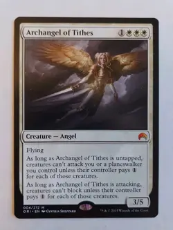 MTG ARCHANGEL OF TITHES 004/272 ORI REGULAR NM/MINT BP - Image 1