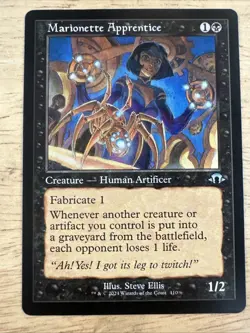 Marionette Apprentice Retro Frame Modern Horizons 3 NM MTG - Image 1