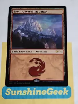 Snow-Covered Mountain (4) Secret Lair Drop Foil - Image 1