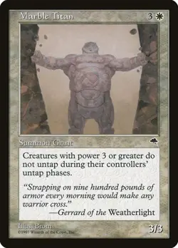 Marble Titan Tempest LP MTG - Image 1