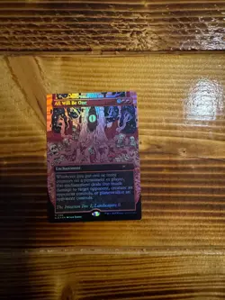 MTG Secret Lair Drop Series All Will Be One #1888 Rainbow Foil Promo LP/NM C - Image 1