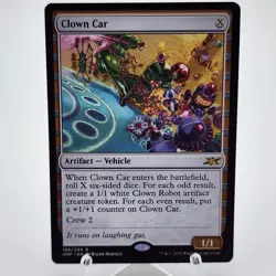 Clown Car #186 Unfinity Rare UNF Magic MTG - Image 1