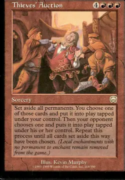 Mercadian Masques #218 Thieves' Auction - Image 1