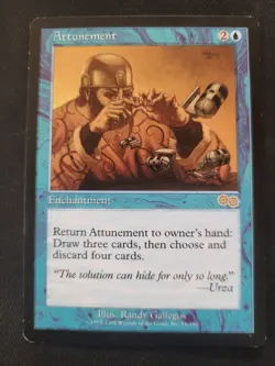 MTG Urza's Saga Attunement 61/350 EX/LP - Image 1