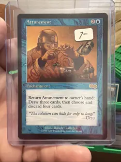 Attunement Urza's Saga Regular Magic The Gathering MTG - Image 1