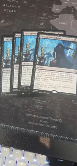 MTG Outrageous Robbery x4 - Image 1