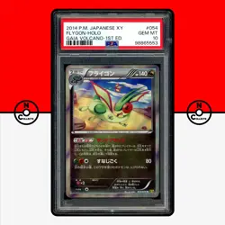 Pokemon PSA 10 Flygon 054/070 Holo XY5 Gaia Volcano Japanese - Image 1