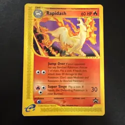 Rapidash 51 Black Star Promo E-Reader Pokemon - Image 1