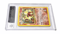 Blaine's Arcanine 1/132 2000 Pokemon Gym Challenge Rare Holo - BGS Graded 8.5 - Image 3
