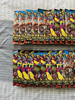 60x Mega Evolution Booster Packs New in Hand Pokemon TCG Sealed Lot Bundle of 60 - Image 2