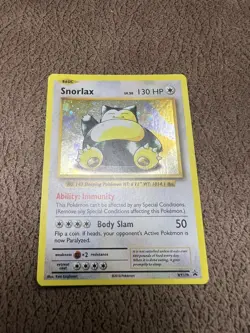 Pokemon TCG Snorlax XY Black Star Promos XY179 - Image 1