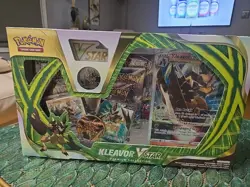 Pokemon TCG Kleavor VSTAR Premium Collection Box Sealed - Image 1