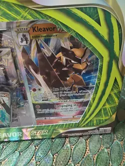 Pokemon TCG Kleavor VSTAR Premium Collection Box Sealed - Image 5