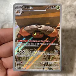 Crustle 186/182 Destined Rivals Illustration Rare Holo Pokemon TCG NM - Image 1