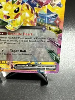 Pikachu ex - Double Rare SV08: Surging Sparks 057/191 NM Holo Pokemon Same Day - Image 4