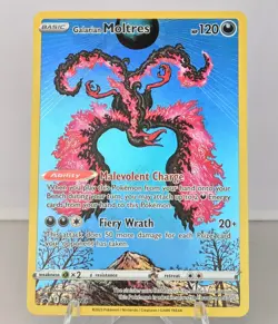 Galarian Moltres SWSH284 SWSH: Sword & Shield Black Star Promo Holo Foil NM - Image 1