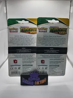 Pokemon TCG Evolving Skies Checklane Blister 1 Eevee & 1 Slowpoke Blister - Image 2