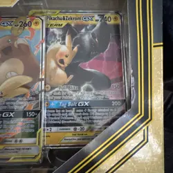 Pikachu & Zekrom-GX Pokemon TCG League Battle Deck - Please Read Description - Image 4