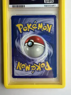 1999 Pokemon TCG Machamp Holo 1st Edition Shadowless PSA 4 VG-EX Yellow Bumper - Image 5
