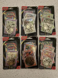 Pokemon Phantasmal Flames Checklane Blister Pack Art Set - Image 1