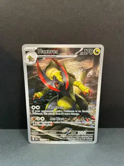 Pokemon Haxorus Illustration Rare TCG Black Bolt 147/086 Sv: Fresh NM Condition - Image 1