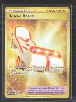 Pokemon Twilight Masquerade Rescue Board Secret Rare #225 - Image 1