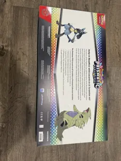 Pokemon TCG Prismatic Evolutions Lucario Ex + Tyranitar Ex Premium Collection - Image 2