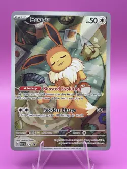 Pokemon TCG Eevee 173 Holo Promo Prismatic Evolutions ETB Nm - Image 1